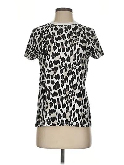 Pre-owned Primark Short Sleeve T-shirt In Ivory