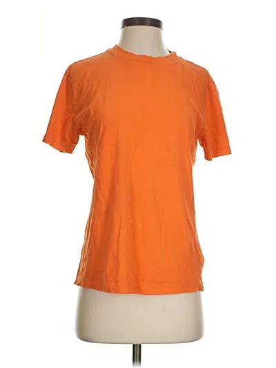 Pre-owned Primark Short Sleeve T-shirt In Orange
