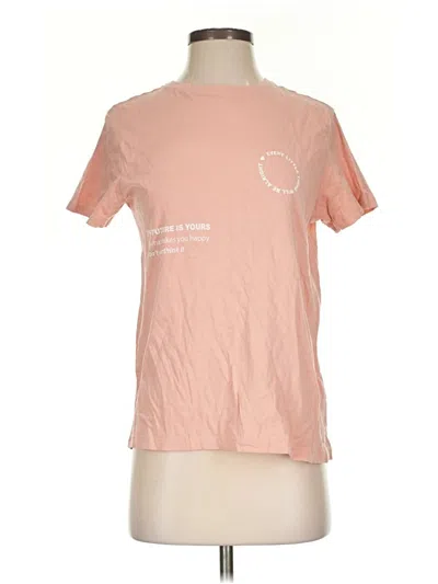 Pre-owned Primark Short Sleeve T-shirt In Pink