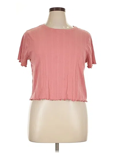 Pre-owned Primark Short Sleeve T-shirt In Pink