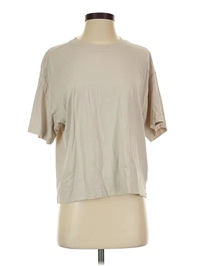 Pre-owned Primark Short Sleeve T-shirt In Tan