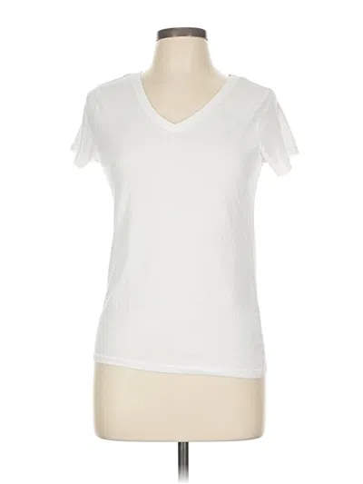 Pre-owned Primark Short Sleeve T-shirt In White