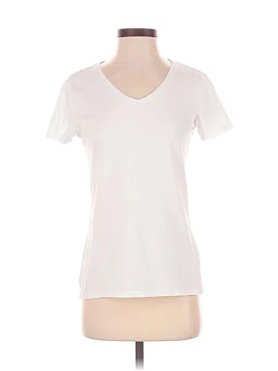 Pre-owned Primark Short Sleeve T-shirt In White