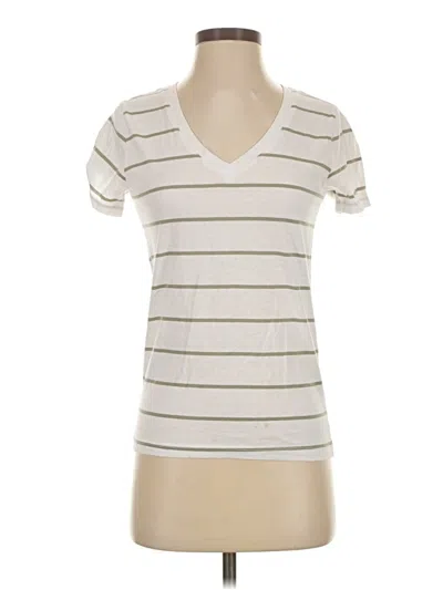 Pre-owned Primark Short Sleeve T-shirt In White