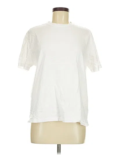 Pre-owned Primark Short Sleeve T-shirt In White
