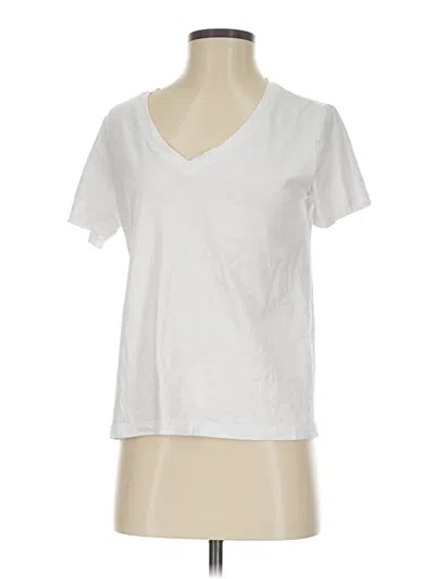 Pre-owned Primark Short Sleeve T-shirt In White