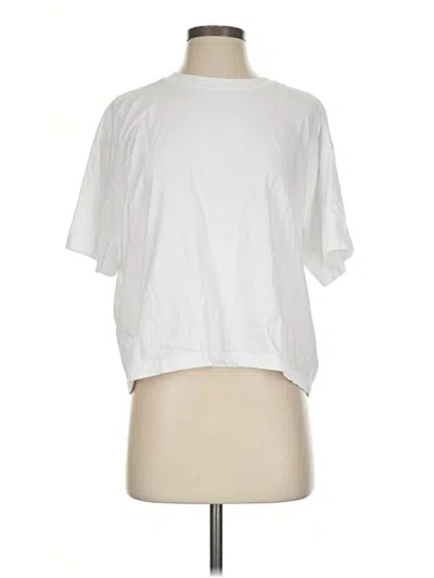 Pre-owned Primark Short Sleeve T-shirt In White