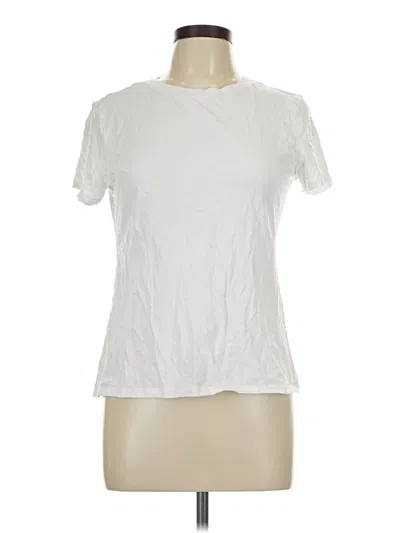Pre-owned Primark Short Sleeve T-shirt In White