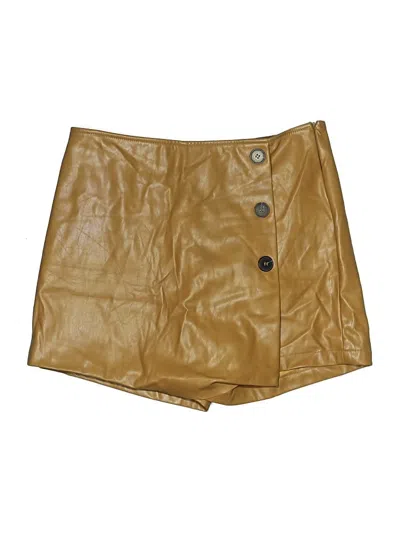 Pre-owned Primark Skort In Gold
