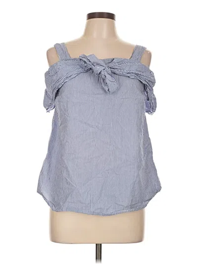 Pre-owned Primark Sleeveless Blouse In Blue