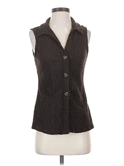Pre-owned Primark Sleeveless Blouse In Brown
