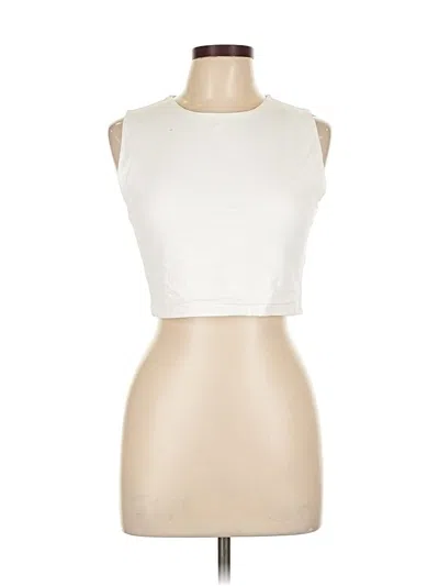 Pre-owned Primark Sleeveless T-shirt In White