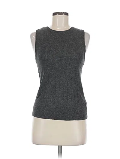 Pre-owned Primark Sleeveless Top Gray Boatneck Tops