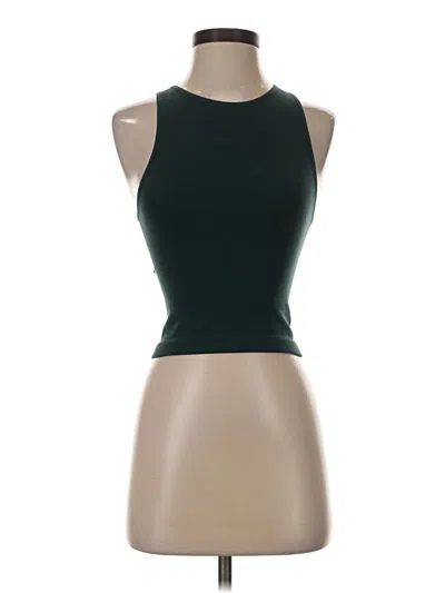 Pre-owned Primark Sleeveless Top Green Halter Neckline Tops