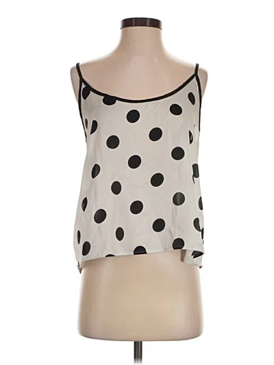 Pre-owned Primark Sleeveless Top Ivory Scoop Neck Tops