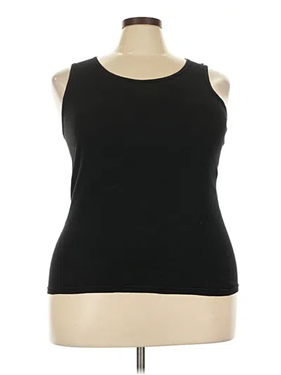 Pre-owned Primark Sleeveless T-shirt In Black