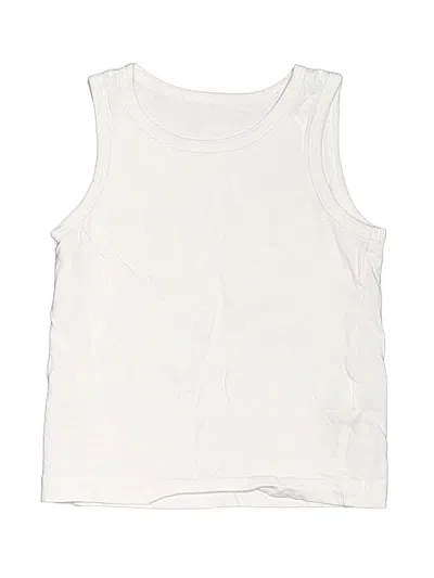 Pre-owned Primark Kids' Sleeveless T-shirt In Ivory