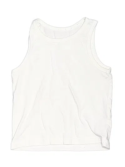 Pre-owned Primark Kids' Sleeveless T-shirt In Ivory