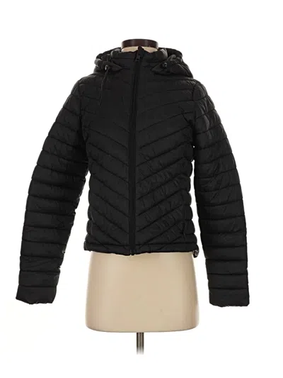 Pre-owned Primark Snow Jacket In Black