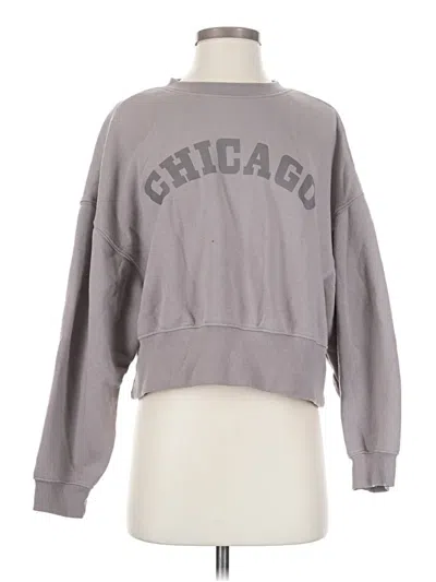 Pre-owned Primark Sweatshirt In Gray