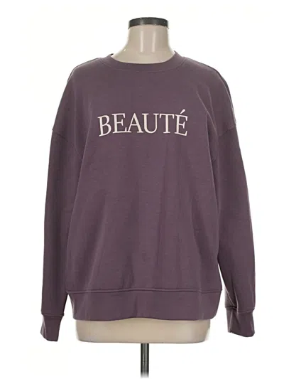 Pre-owned Primark Sweatshirt In Purple
