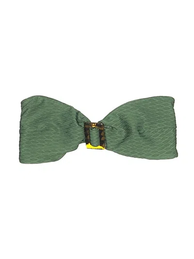 Pre-owned Primark Swimsuit Top Green Swimwear