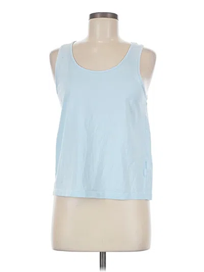 Pre-owned Primark Tank Top Blue Halter Neckline Tops