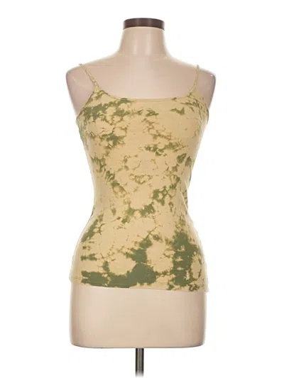Pre-owned Primark Tank Top Gold Strapless Neckline Tops