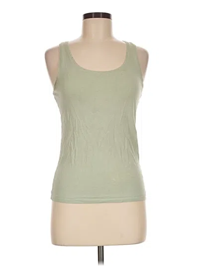 Pre-owned Primark Tank Top Green Halter Neckline Tops