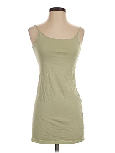 Pre-owned Primark Tank Top Green Strapless Neckline Tops