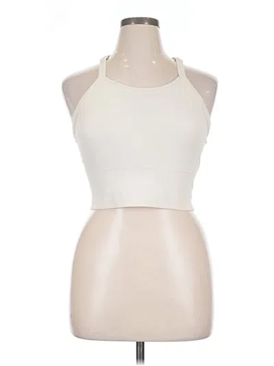 Pre-owned Primark Tank Top Ivory Halter Neckline Tops