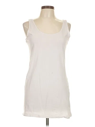 Pre-owned Primark Tank Top Ivory Strapless Neckline Tops In White