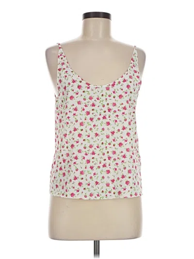 Pre-owned Primark Tank Top Pink Sweetheart Neckline Tops