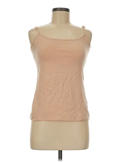 Pre-owned Primark Tank Top Tan Strapless Neckline Tops