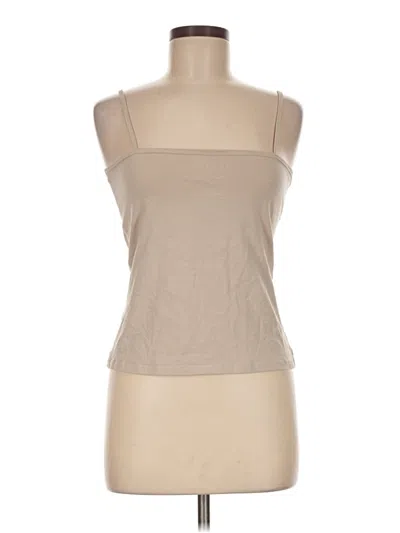 Pre-owned Primark Tank Top Tan Strapless Neckline Tops