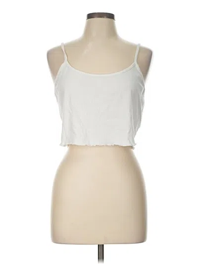 Pre-owned Primark Tank Top White Strapless Neckline Tops