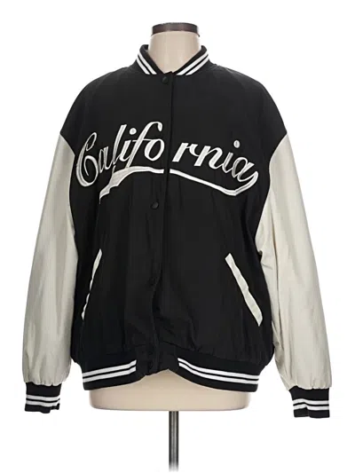 Pre-owned Primark Track Jacket In Black