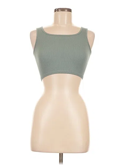 Pre-owned Primark Tube Top Green Strapless Neckline Tops