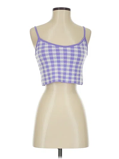 Pre-owned Primark Tube Top Purple Square Neckline Tops