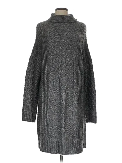 Pre-owned Primark Turtleneck Sweater In Gray