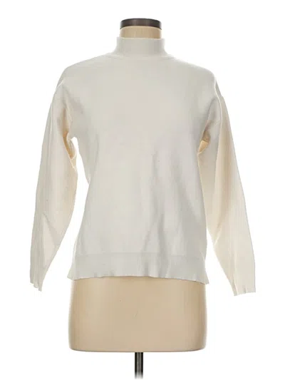 Pre-owned Primark Turtleneck Sweater In Ivory