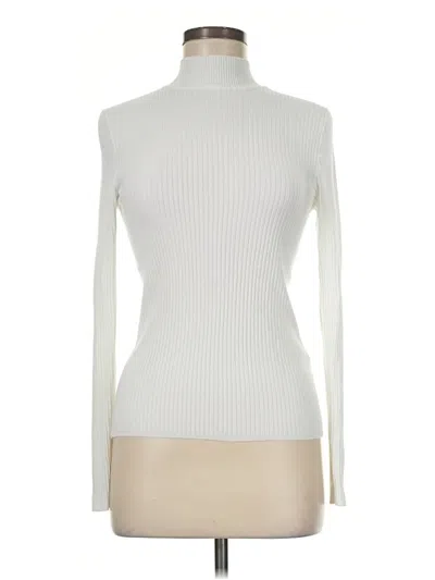 Pre-owned Primark Turtleneck Sweater In Ivory