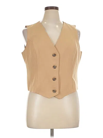Pre-owned Primark Vest In Tan