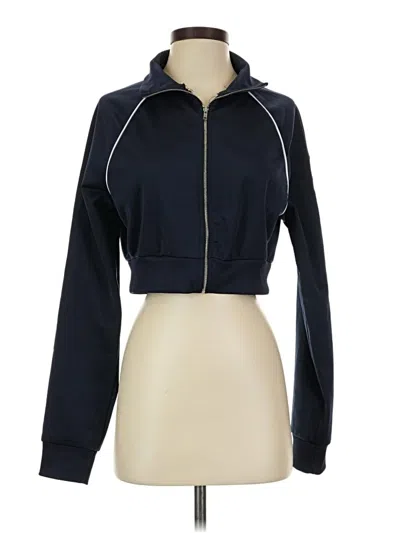 Pre-owned Primark Zip Up Hoodie In Blue