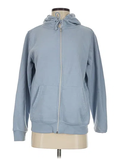 Pre-owned Primark Zip Up Hoodie In Blue