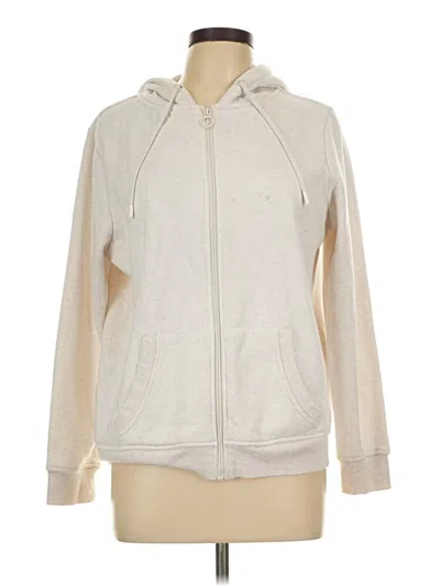Pre-owned Primark Zip Up Hoodie In Ivory
