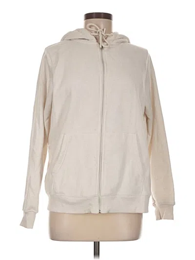 Pre-owned Primark Zip Up Hoodie In Tan