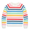 Primary Adult 24/7 Sweatshirt In Candy Stripe In Ivory Candy Stripe