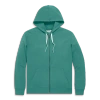 Primary Adult 24/7 Zip Hoodie In Sunwashed Teal