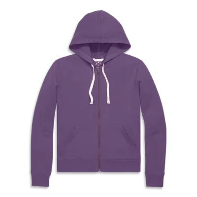 Primary Adult 24/7 Zip Hoodie In Vintage Grape